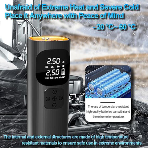 Wireless digital car tire pump pressure detection for Kereta, Basikal, Motor and Automotif